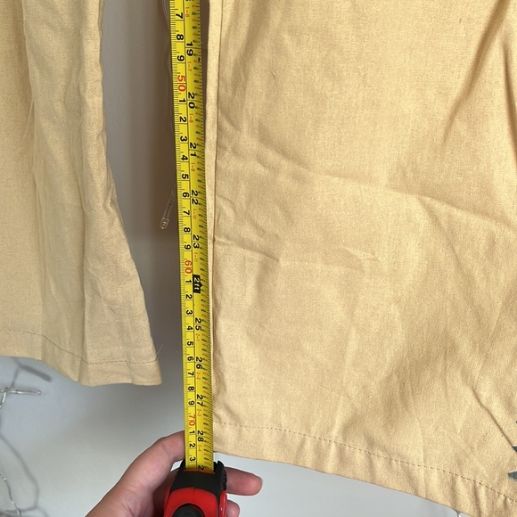 BOHO Cotton/Linen Straight Leg Pants - Picture 6 of 11